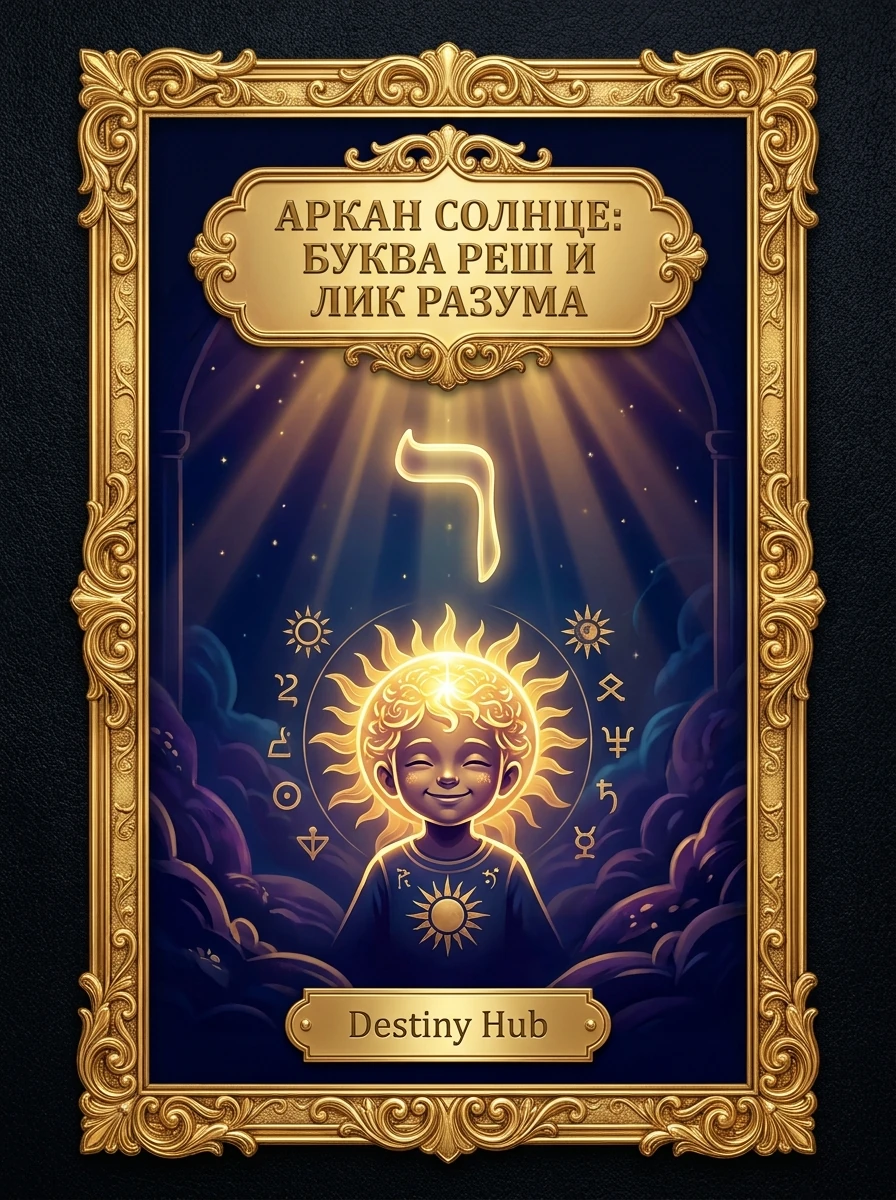 Аркан Солнце (XIX) — Значение и Толкование в Таро — эзотерическая карточка 3:4