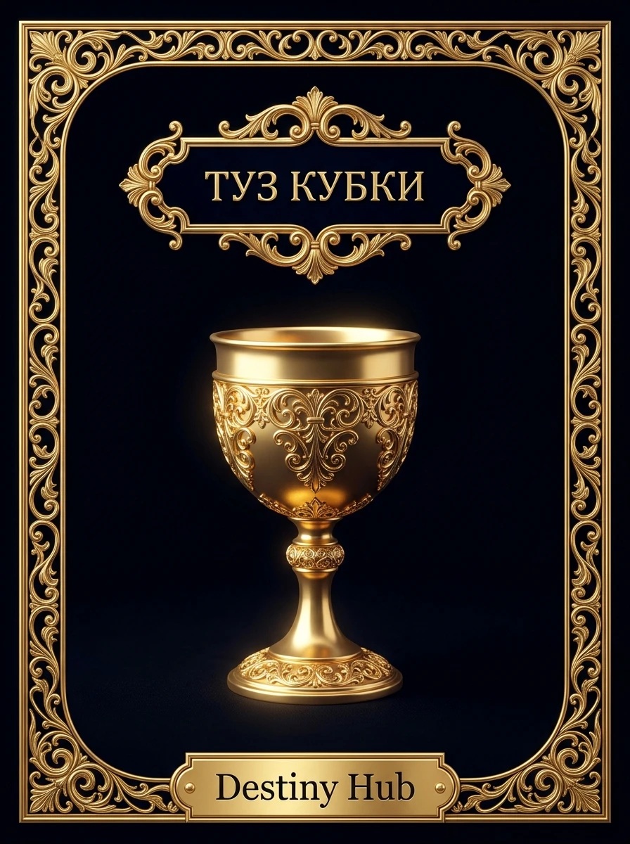 Туз Кубков в Таро: Всплеск чувств, вдохновение и открытие сердца
